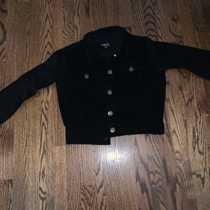 Black corduroy blazer